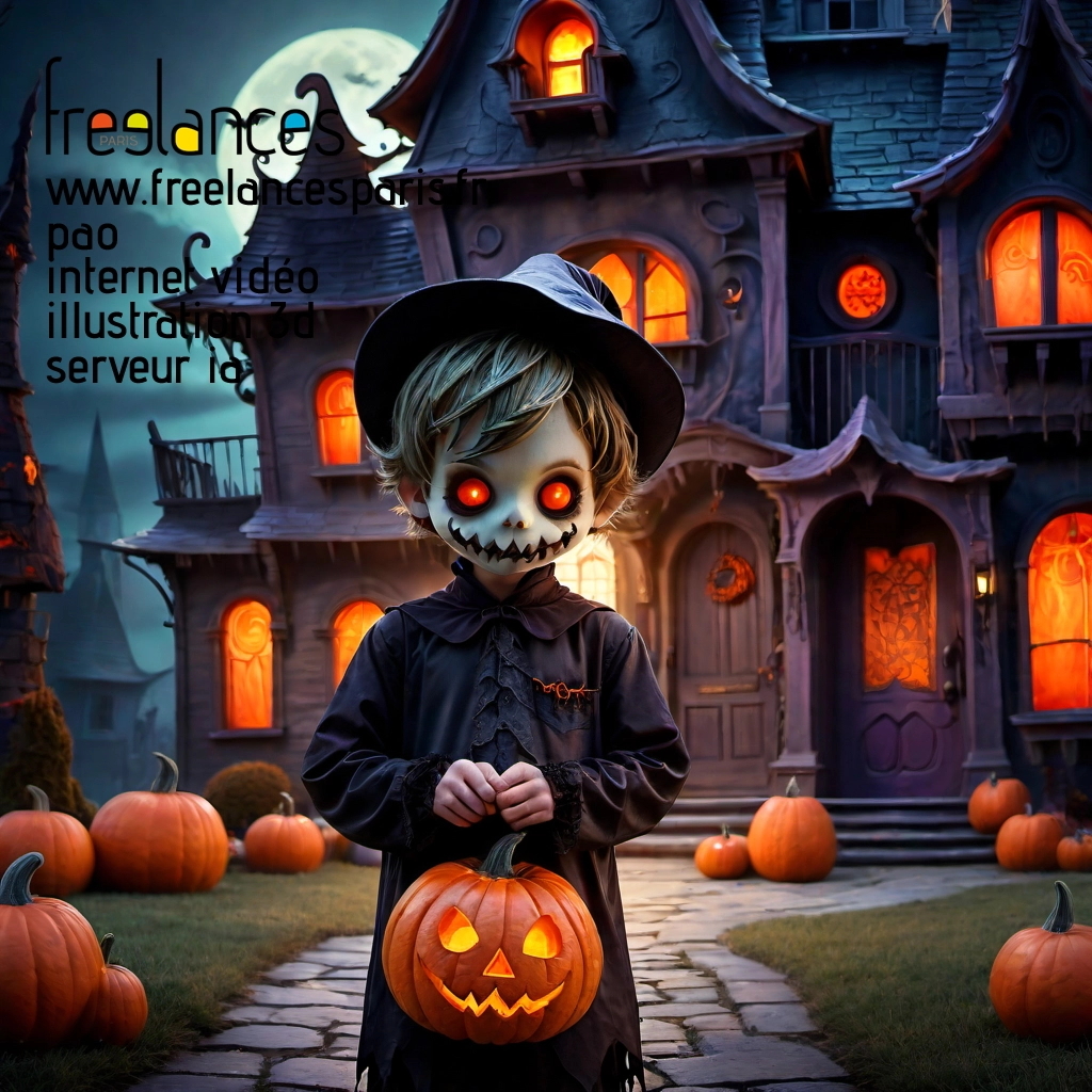 Pao mise en page internet vidéo illustration 3d serveur IA générative AI freelance paris studio de création magazines rj3p5no0